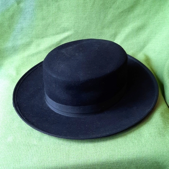 Vintage Mr. ALMO fedora style black hat main image 4